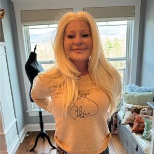 Long Platinum Blonde Lace Front Wig ✨ Silky Layered Synthetic Hair Natural Part